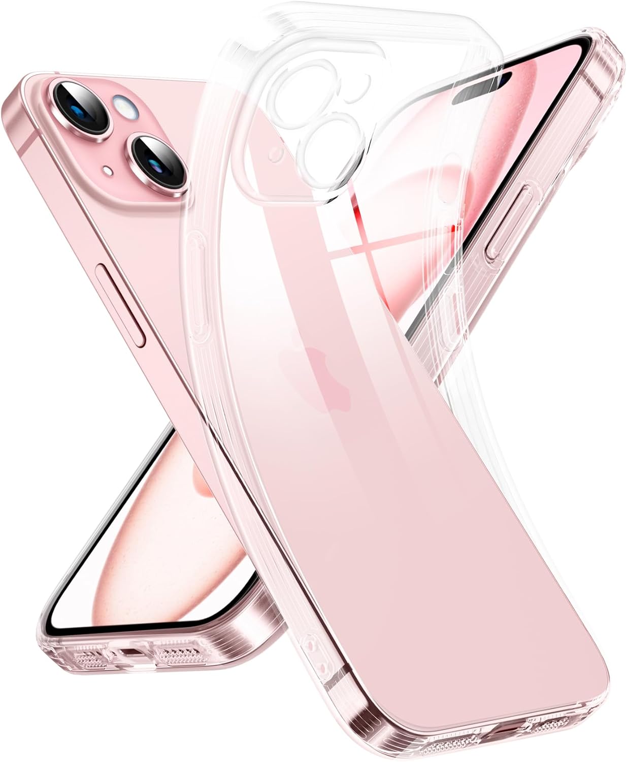 Supdeal Crystal Clear Case for iPhone 15